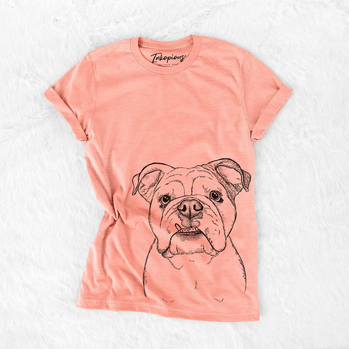 Dazy the English Bulldog - Bella Canvas Unisex Crewneck