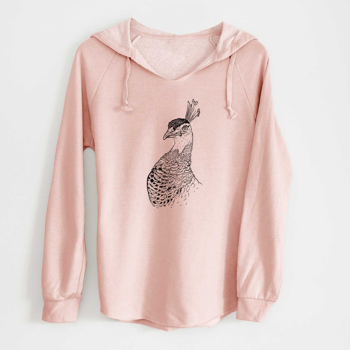 Bare Dee the Peahen - Cali Wave Hooded Sweatshirt