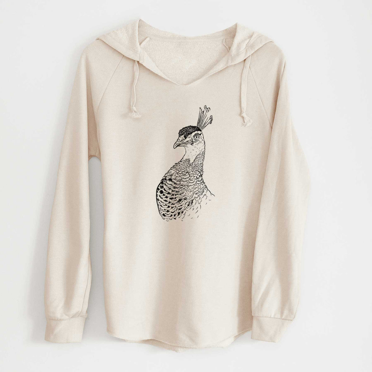 Bare Dee the Peahen - Cali Wave Hooded Sweatshirt