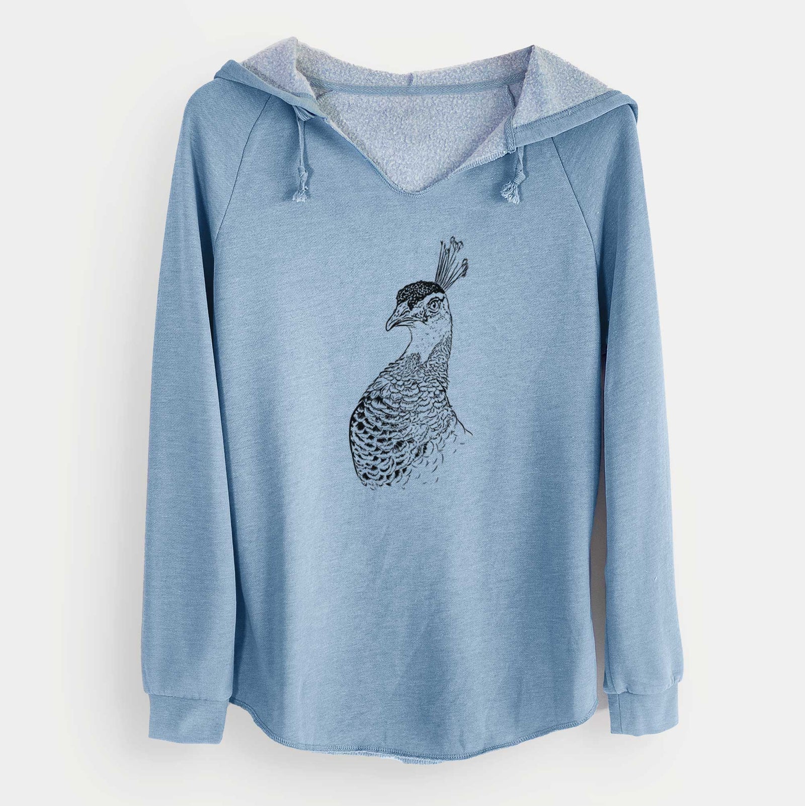 Bare Dee the Peahen - Cali Wave Hooded Sweatshirt