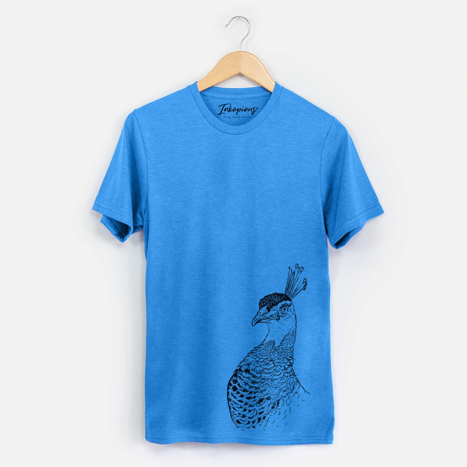 Bare Dee the Peahen - Unisex Crewneck