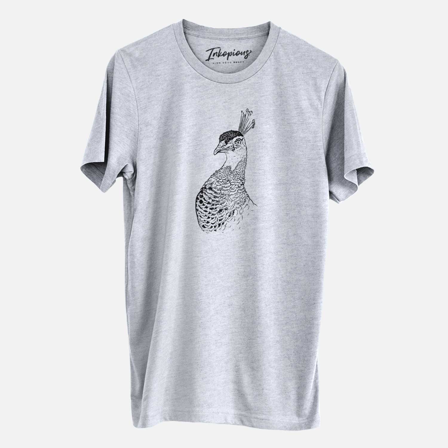 Bare Dee the Peahen - Unisex Crewneck