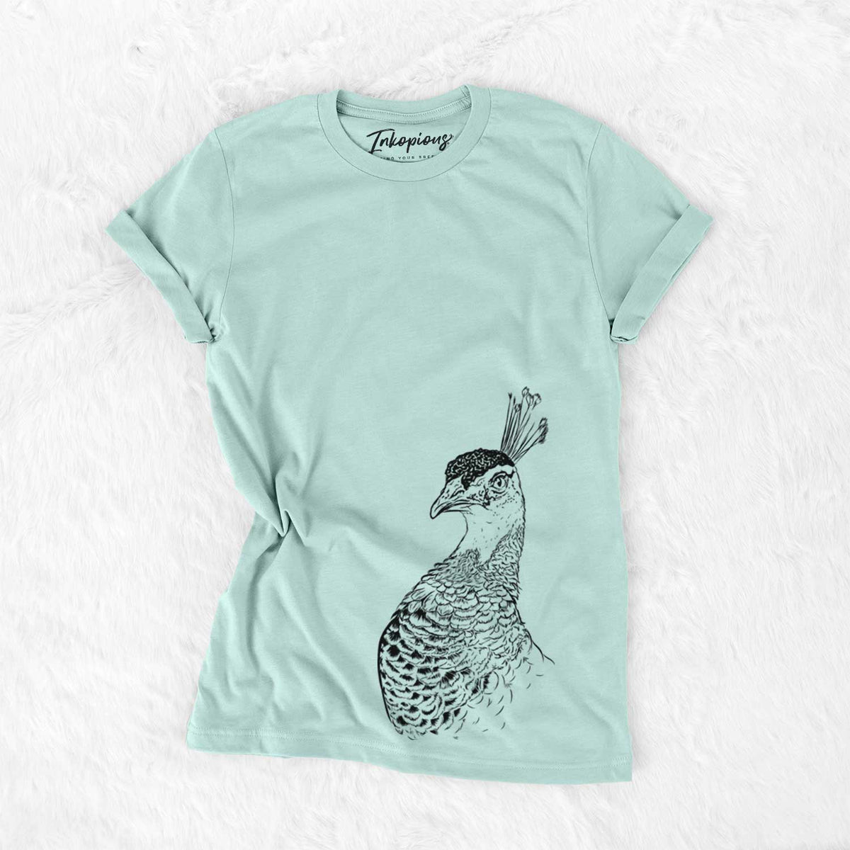 Bare Dee the Peahen - Unisex Crewneck