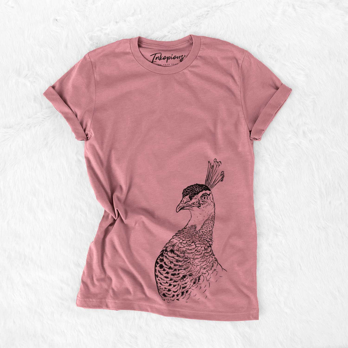 Bare Dee the Peahen - Unisex Crewneck