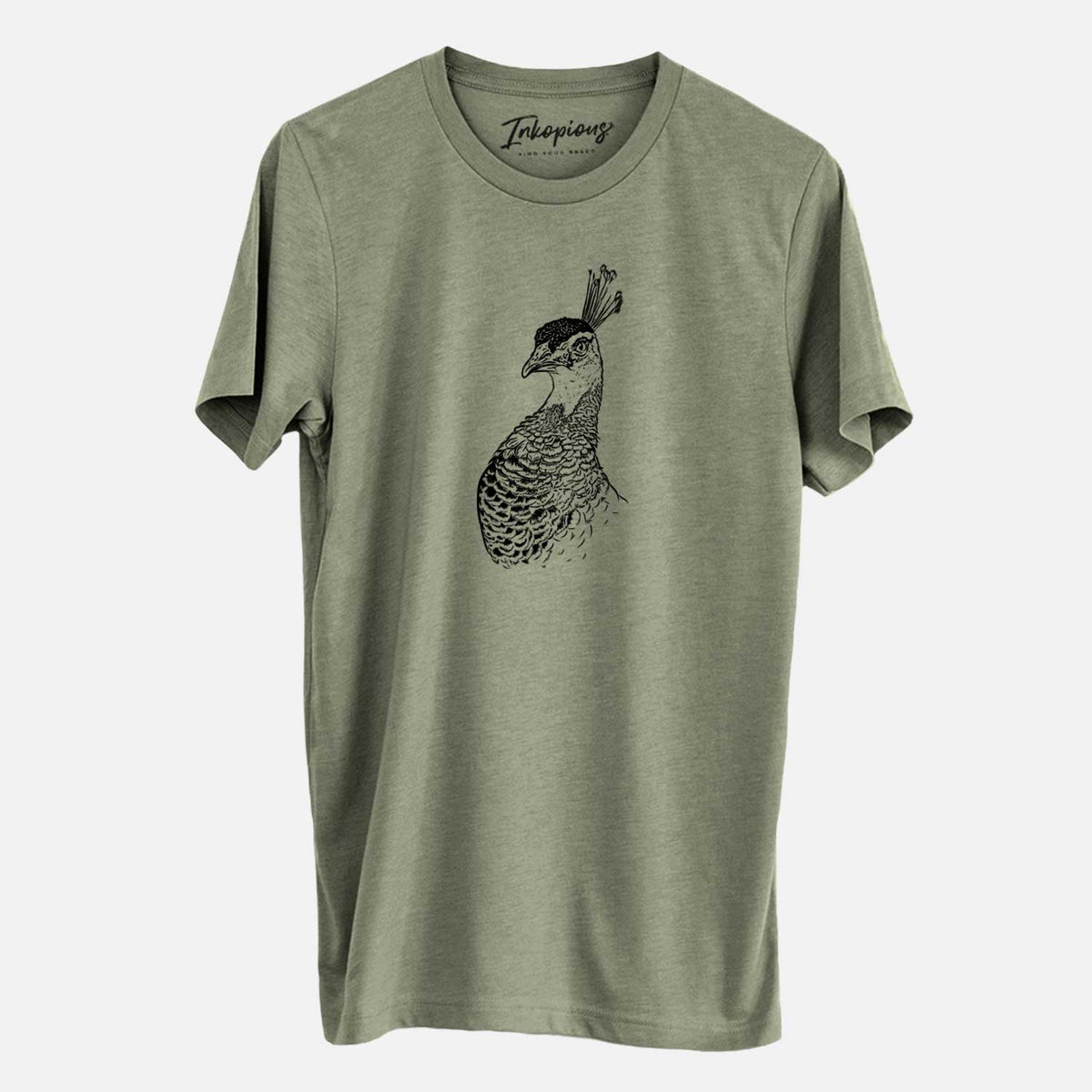 Bare Dee the Peahen - Unisex Crewneck