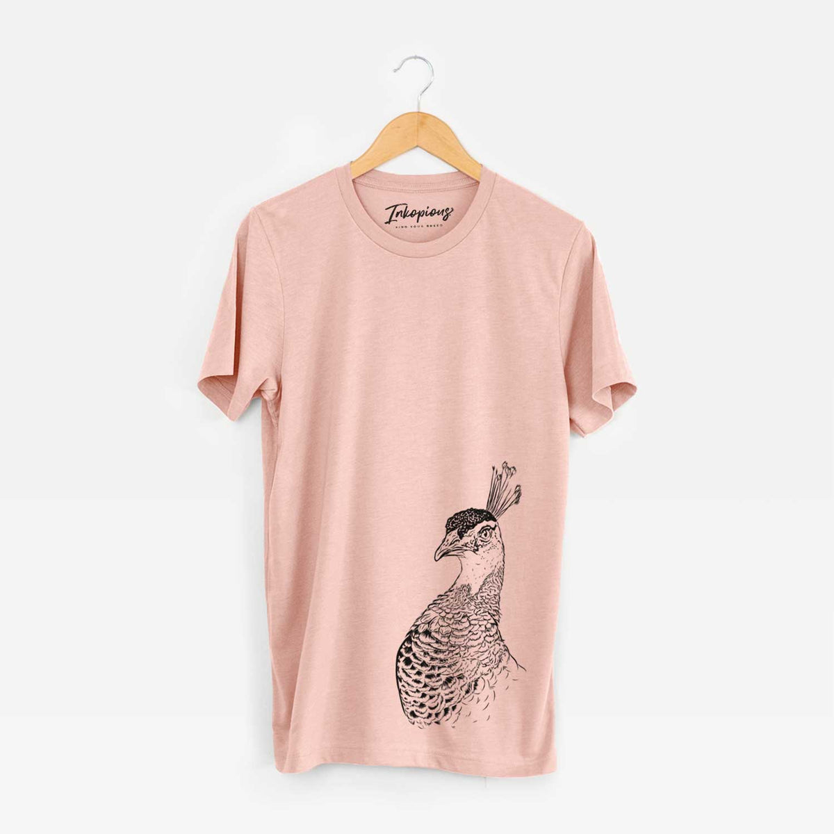 Bare Dee the Peahen - Unisex Crewneck