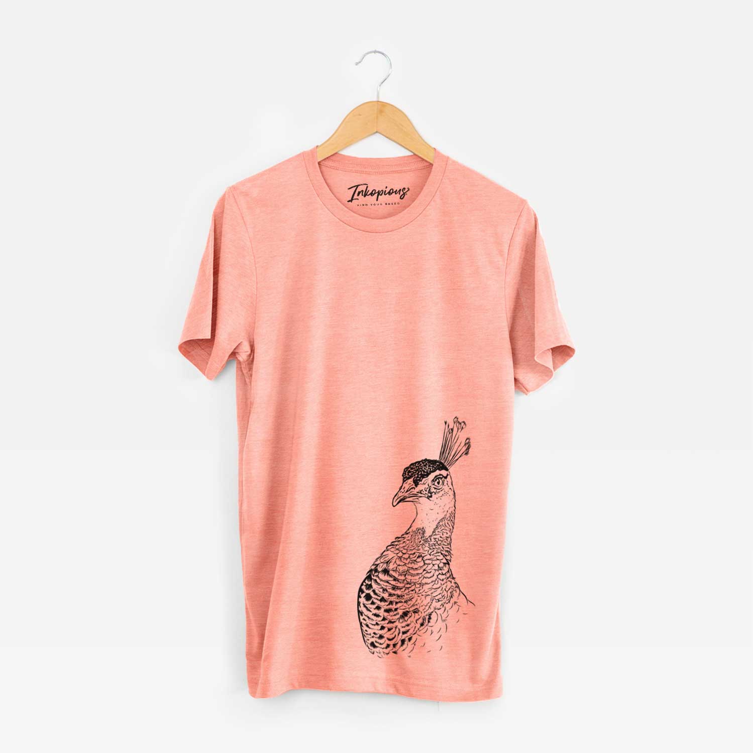 Bare Dee the Peahen - Unisex Crewneck
