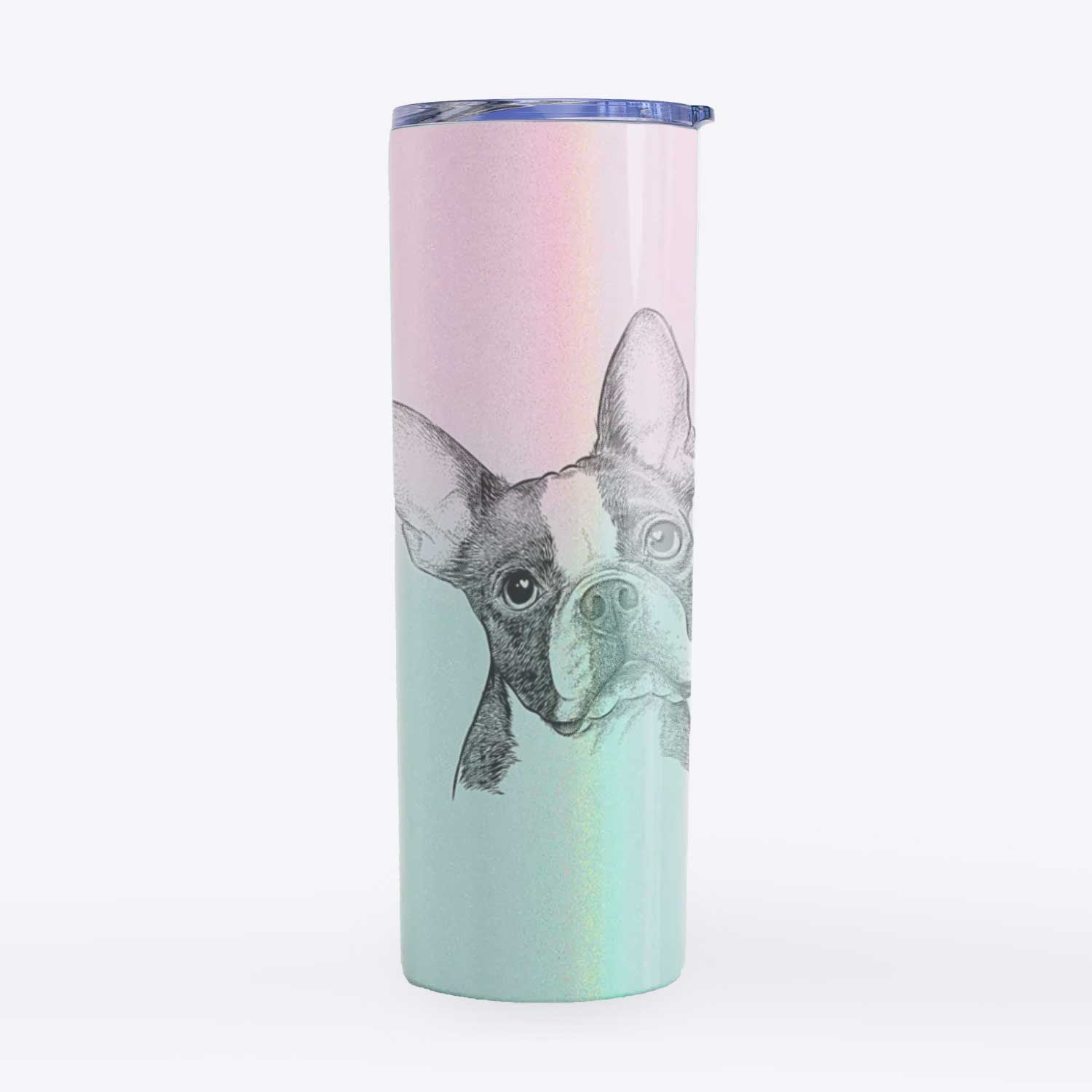 Dee Dee the Boston Terrier - 20oz Skinny Tumbler