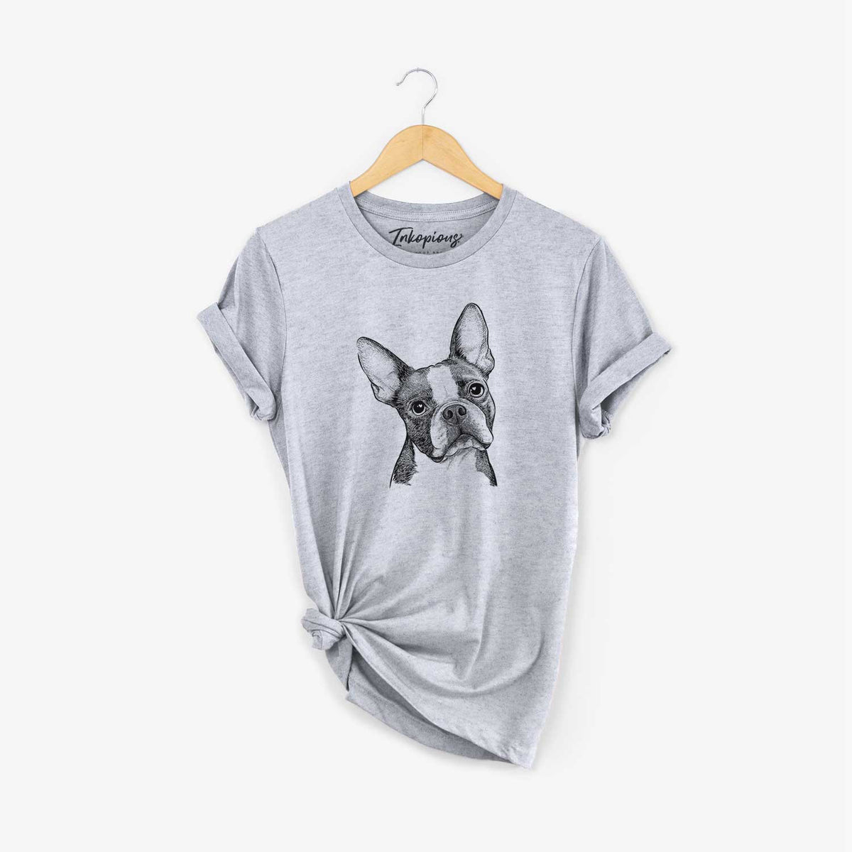 Bare Dee Dee the Boston Terrier - Unisex Crewneck