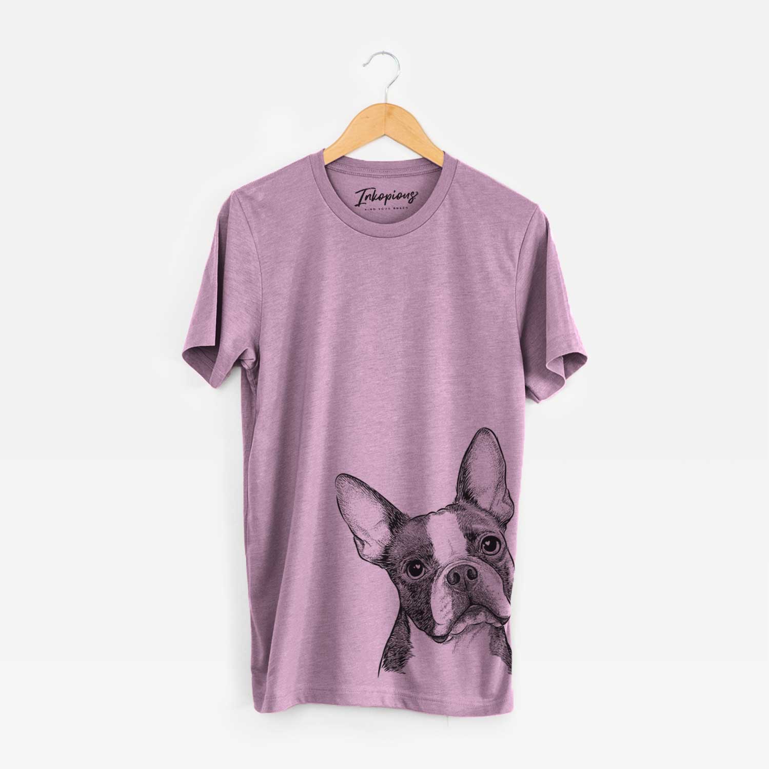 Bare Dee Dee the Boston Terrier - Unisex Crewneck