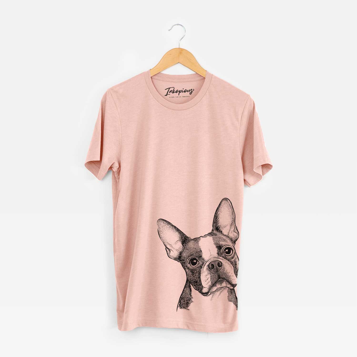 Dee Dee the Boston Terrier - Bella Canvas Unisex Crewneck