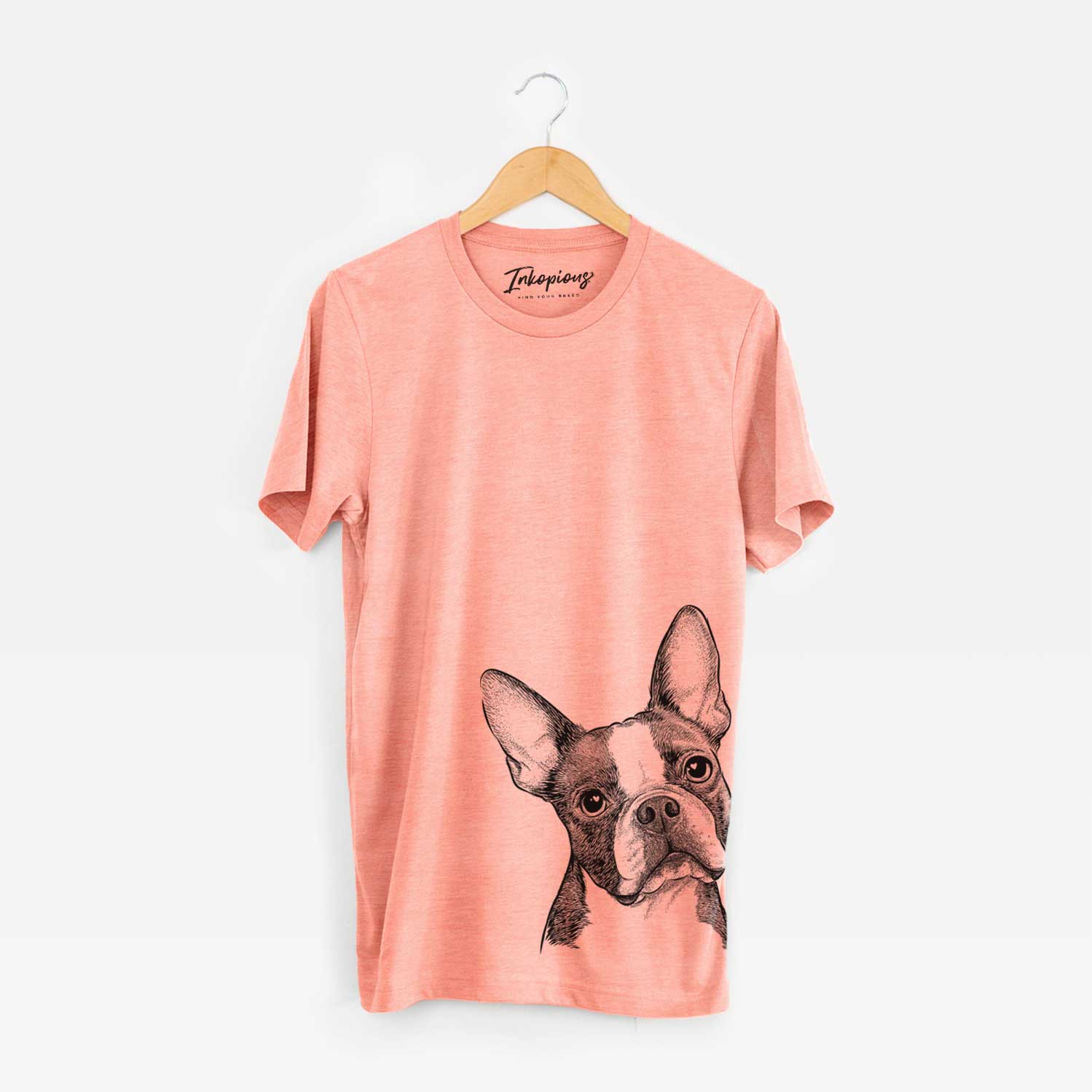 Dee Dee the Boston Terrier - Bella Canvas Unisex Crewneck