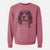 Bare Delilah the English Springer Spaniel - Unisex Pigment Dyed Crew Sweatshirt