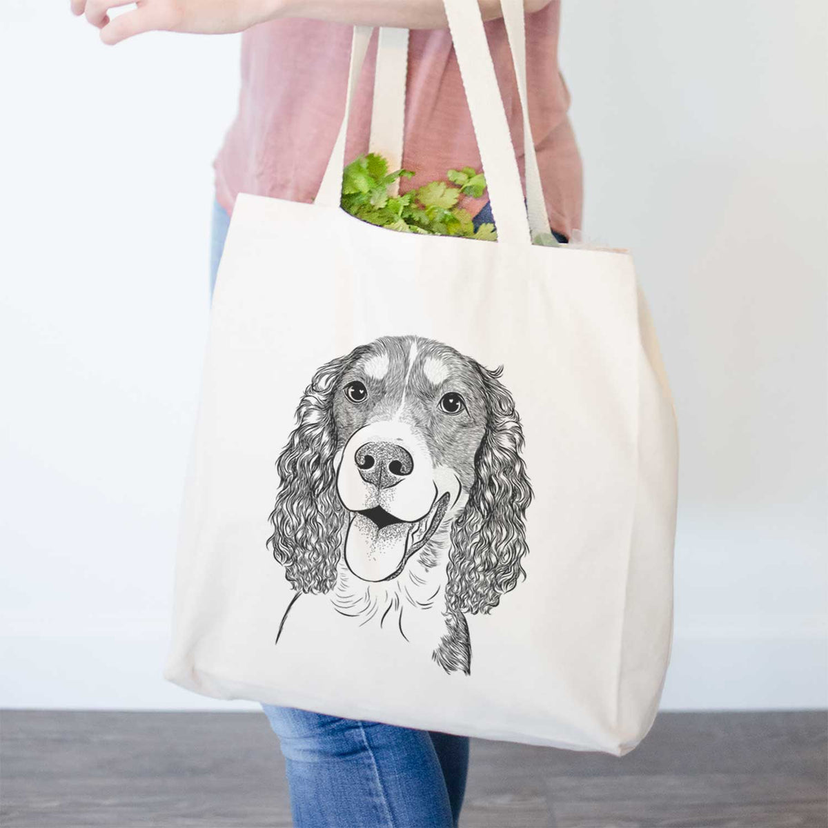 Delilah the English Springer Spaniel - Tote Bag