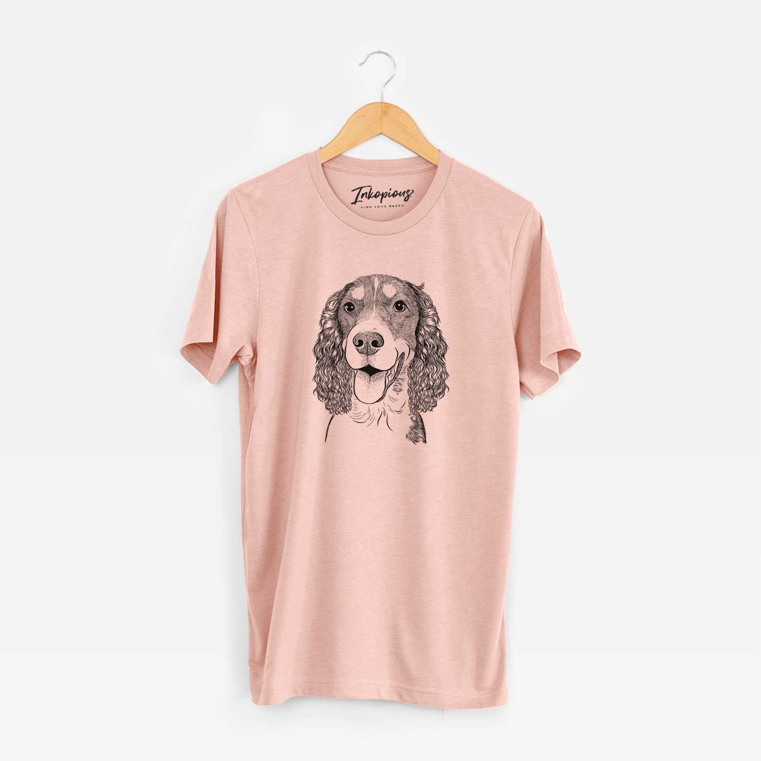 Bare Delilah the English Springer Spaniel - Unisex Crewneck