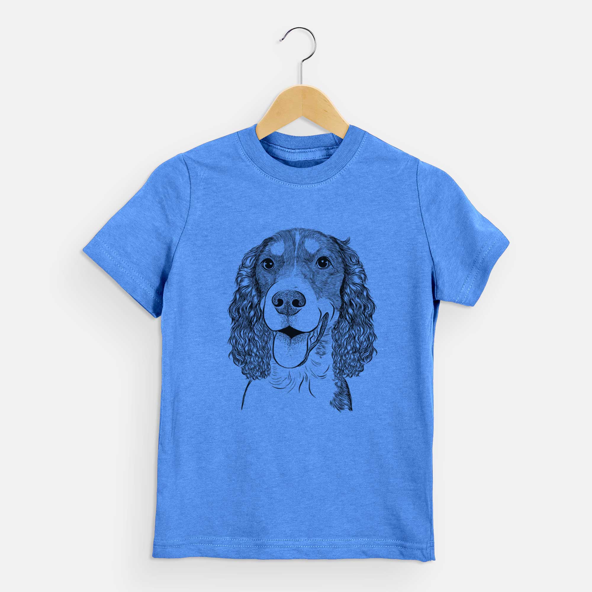 Bare Delilah the English Springer Spaniel - Kids/Youth/Toddler Shirt