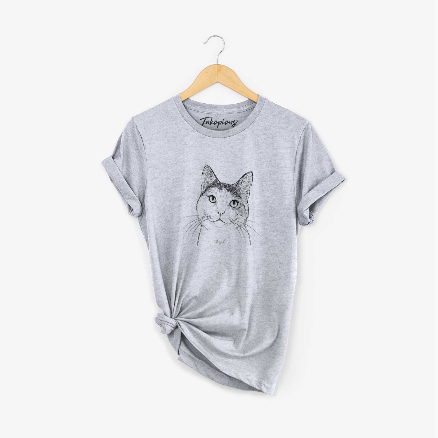 Bare Denver the Calico Cat - Unisex Crewneck