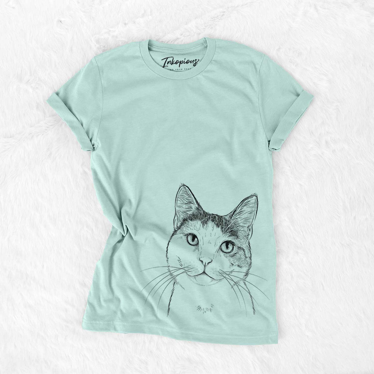 Bare Denver the Calico Cat - Unisex Crewneck