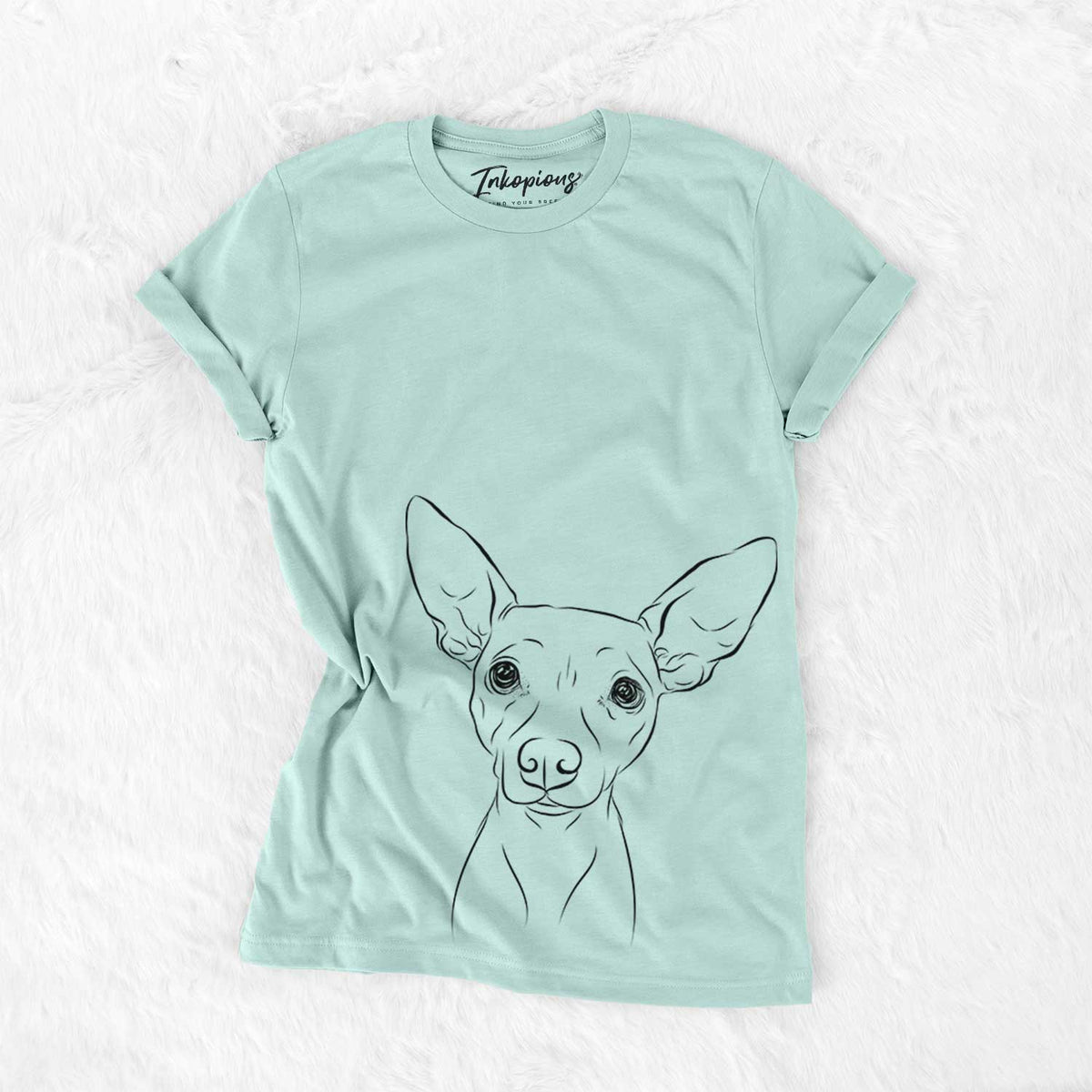 Desi the American Hairless Terrier - Bella Canvas Unisex Crewneck