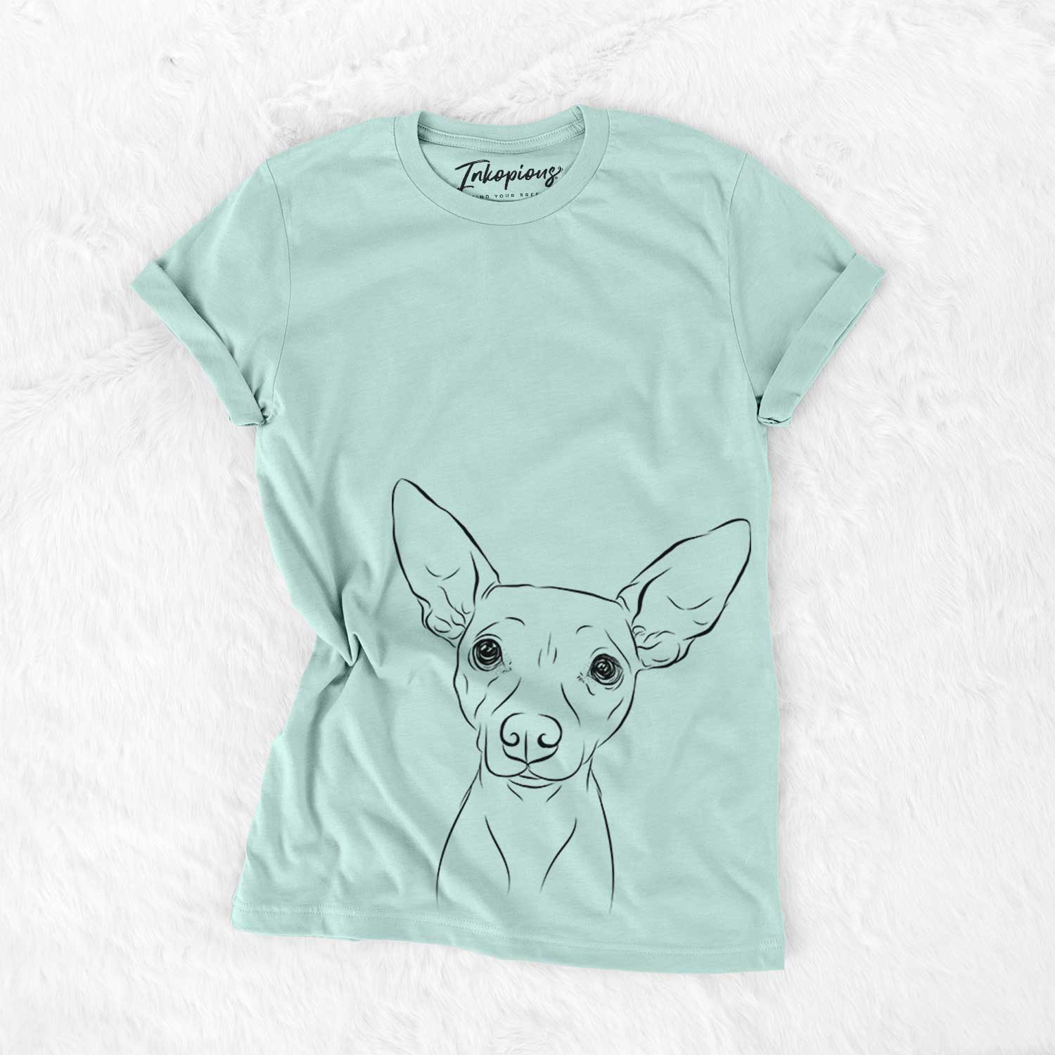 Desi the American Hairless Terrier - Bella Canvas Unisex Crewneck