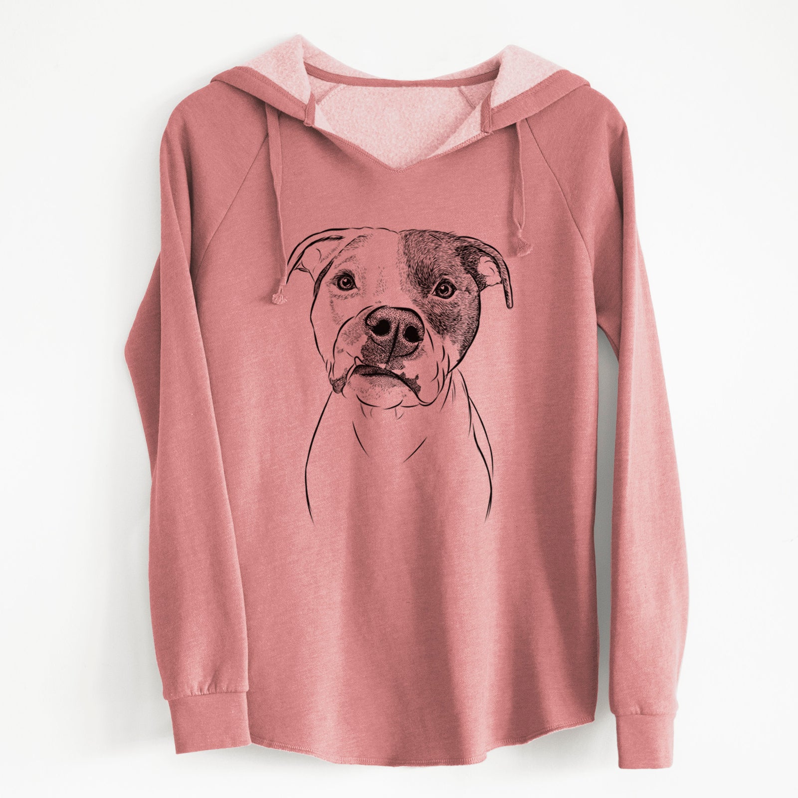 Bare Dexter the Pitbull - Cali Wave Hooded Sweatshirt