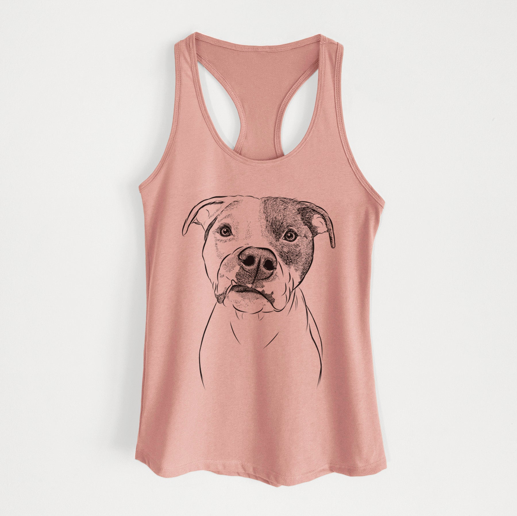 Dexter the Pitbull - Women's Racerback Tanktop