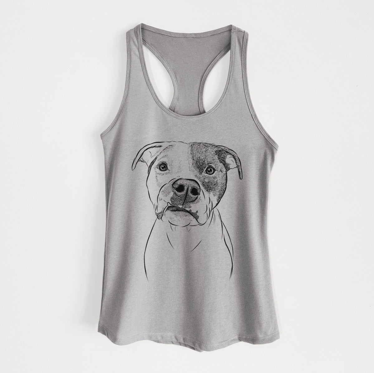 Dexter the Pitbull - Women&#39;s Racerback Tanktop