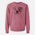 Bare Dexter the Pitbull - Unisex Pigment Dyed Crew Sweatshirt