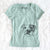 Bare Dexter the Pitbull - Women's V-neck Shirt