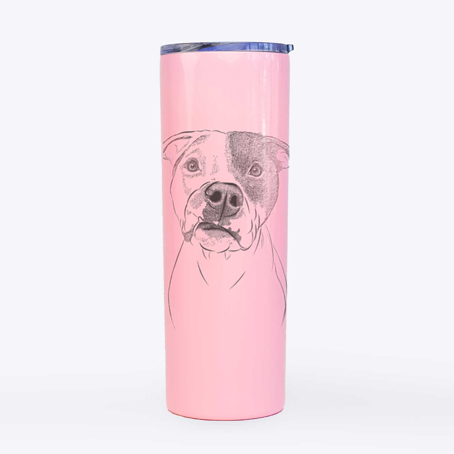 Dexter the Pitbull - 20oz Skinny Tumbler