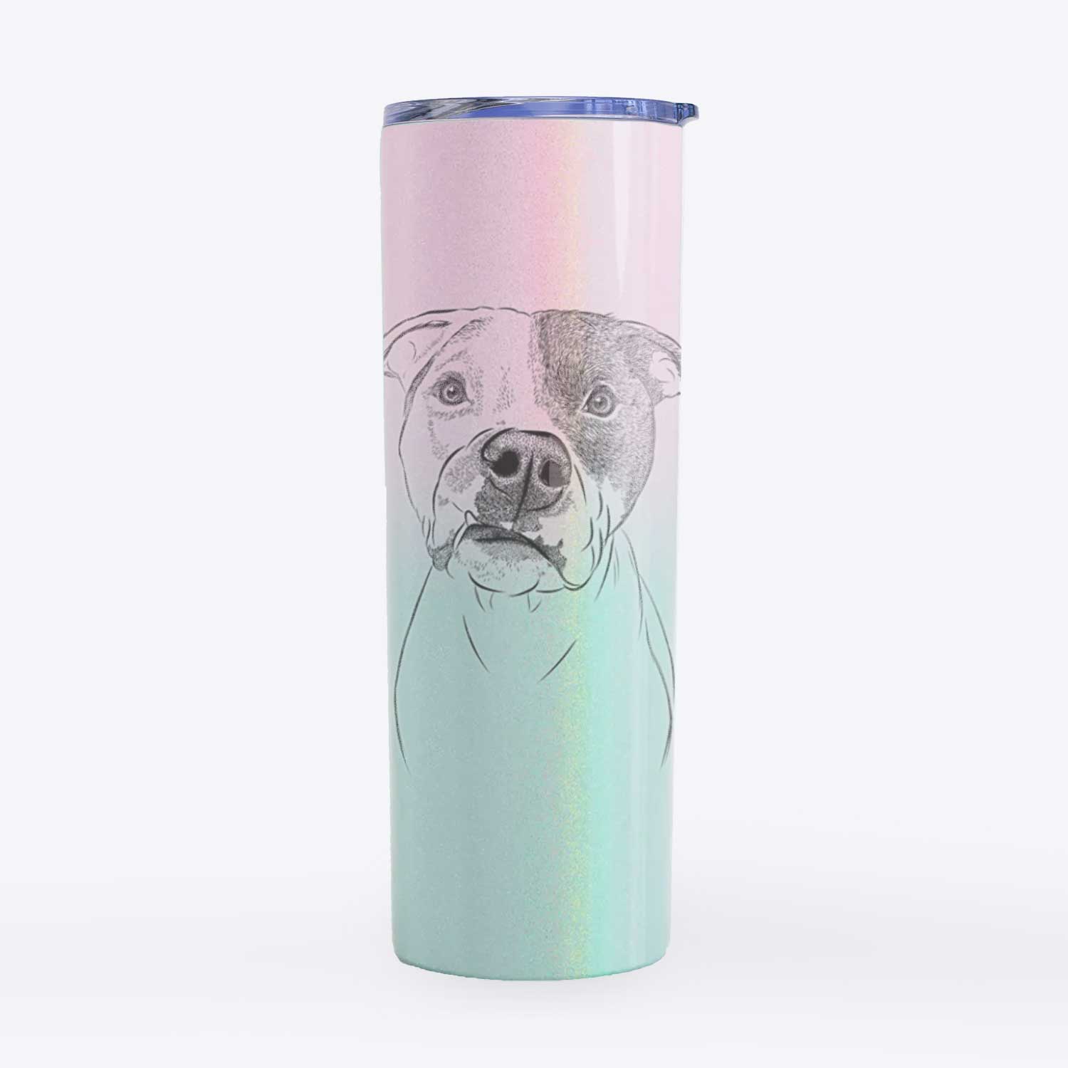 Dexter the Pitbull - 20oz Skinny Tumbler