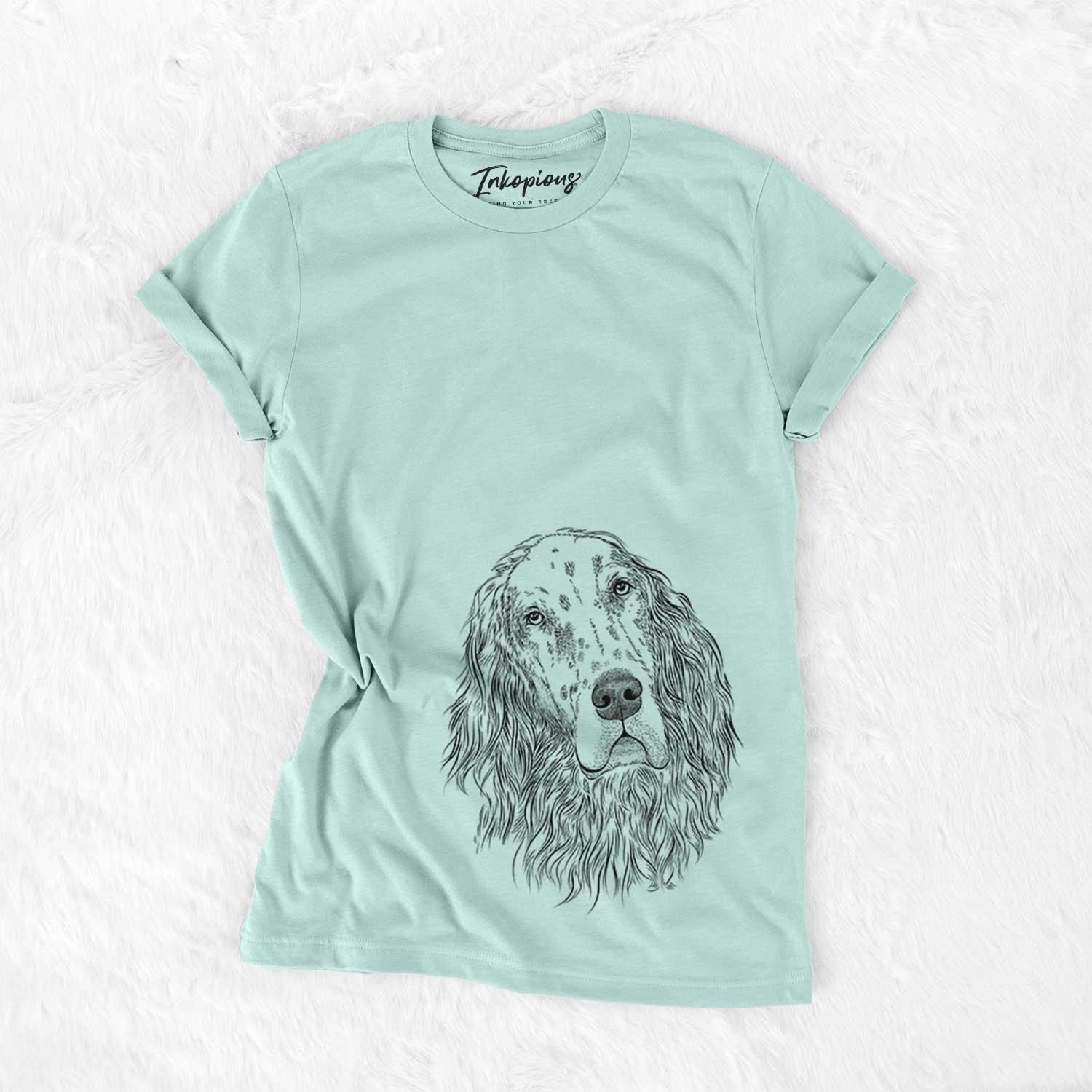 Bare Dexter the English Setter - Unisex Crewneck