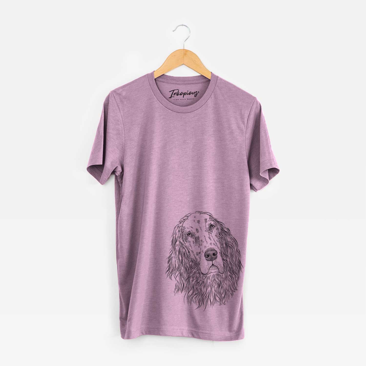 Bare Dexter the English Setter - Unisex Crewneck