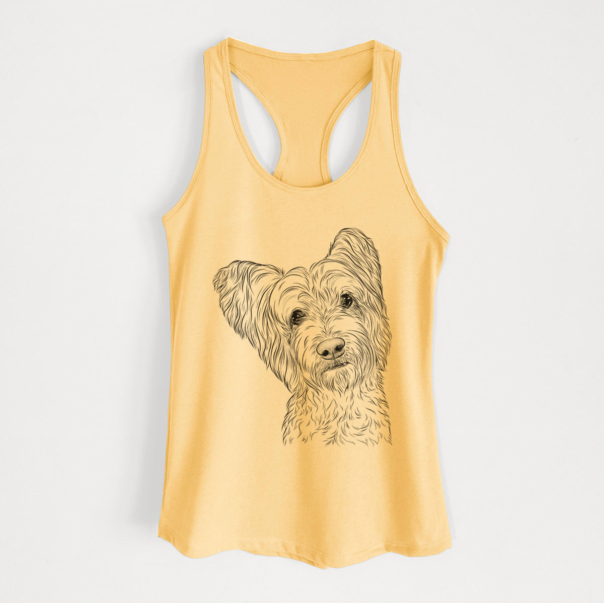 Dexter the Terrier Mix - Women's Racerback Tanktop