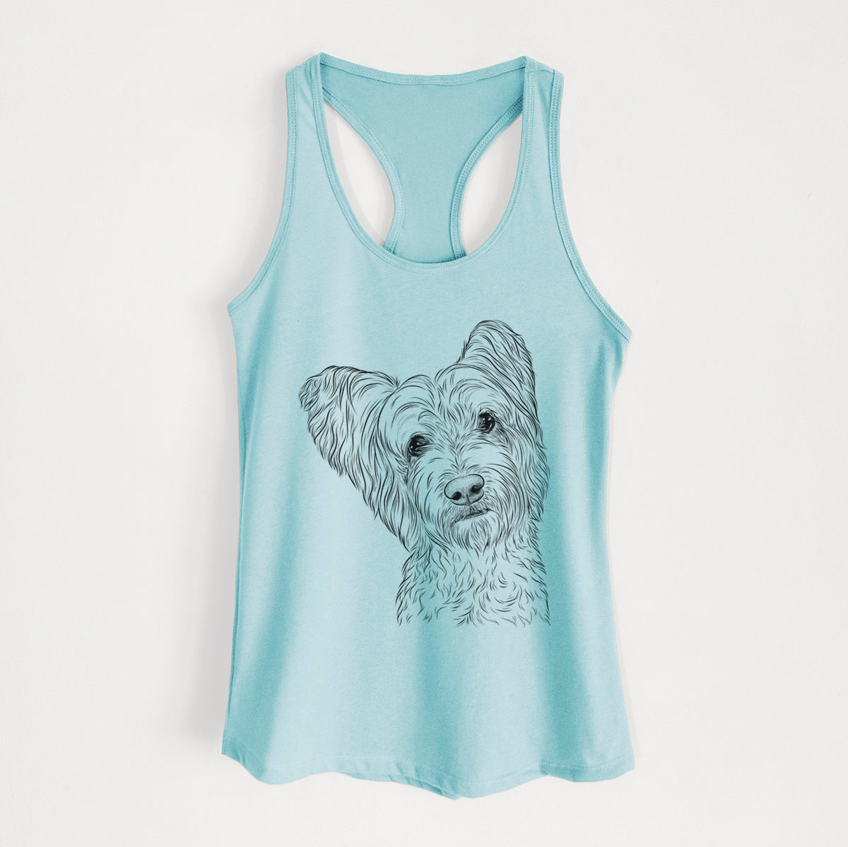 Dexter the Terrier Mix - Women's Racerback Tanktop