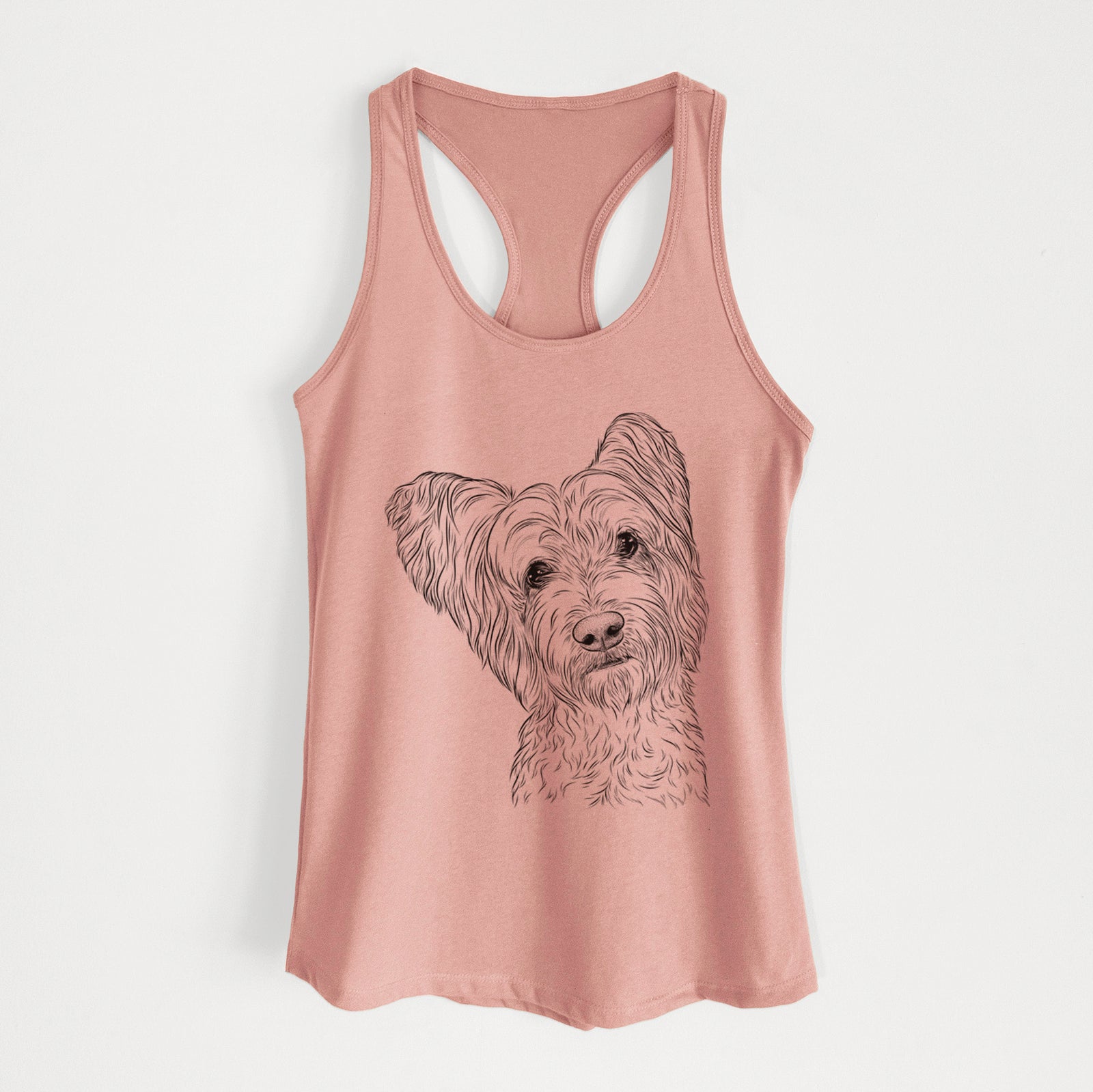 Dexter the Terrier Mix - Women's Racerback Tanktop