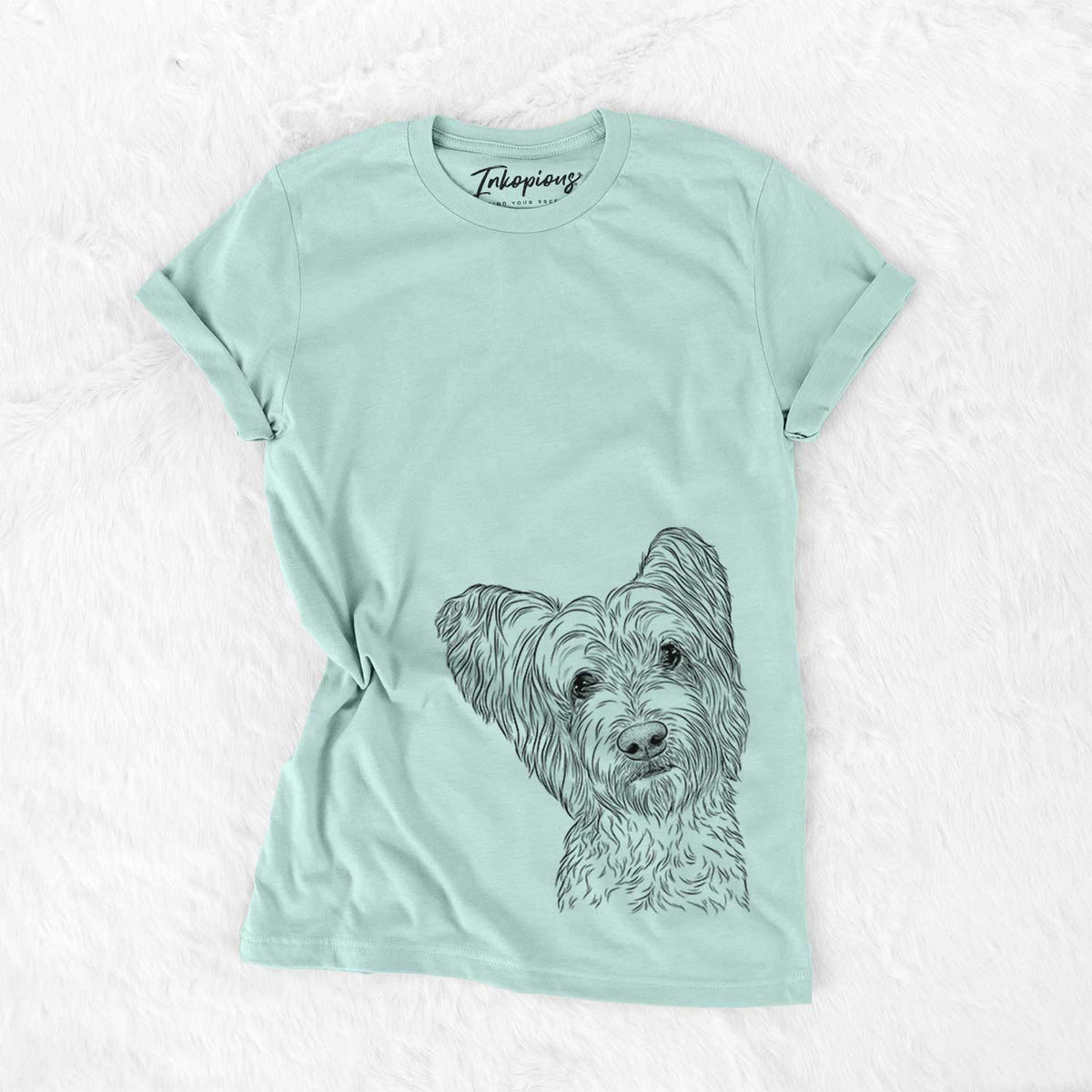 Bare Dexter the Terrier Mix - Unisex Crewneck