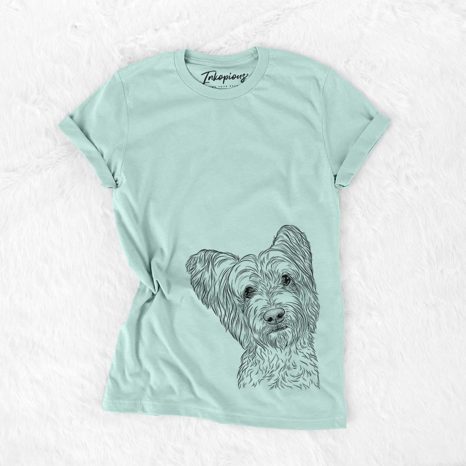 Bare Dexter the Terrier Mix - Unisex Crewneck