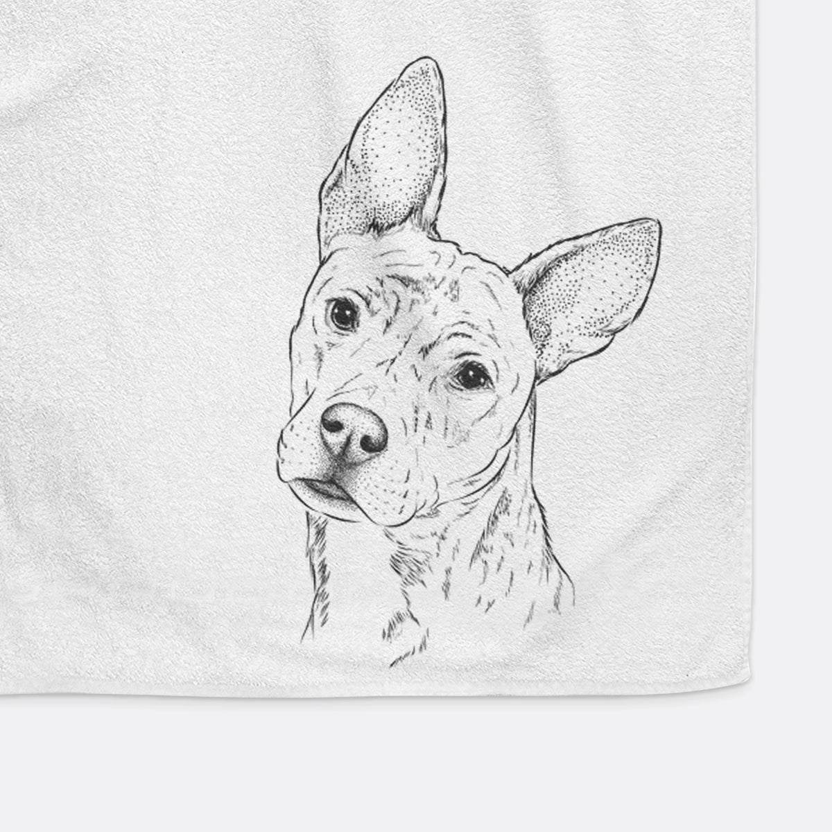 Diesel the Mixed Breed Decorative Hand Towel