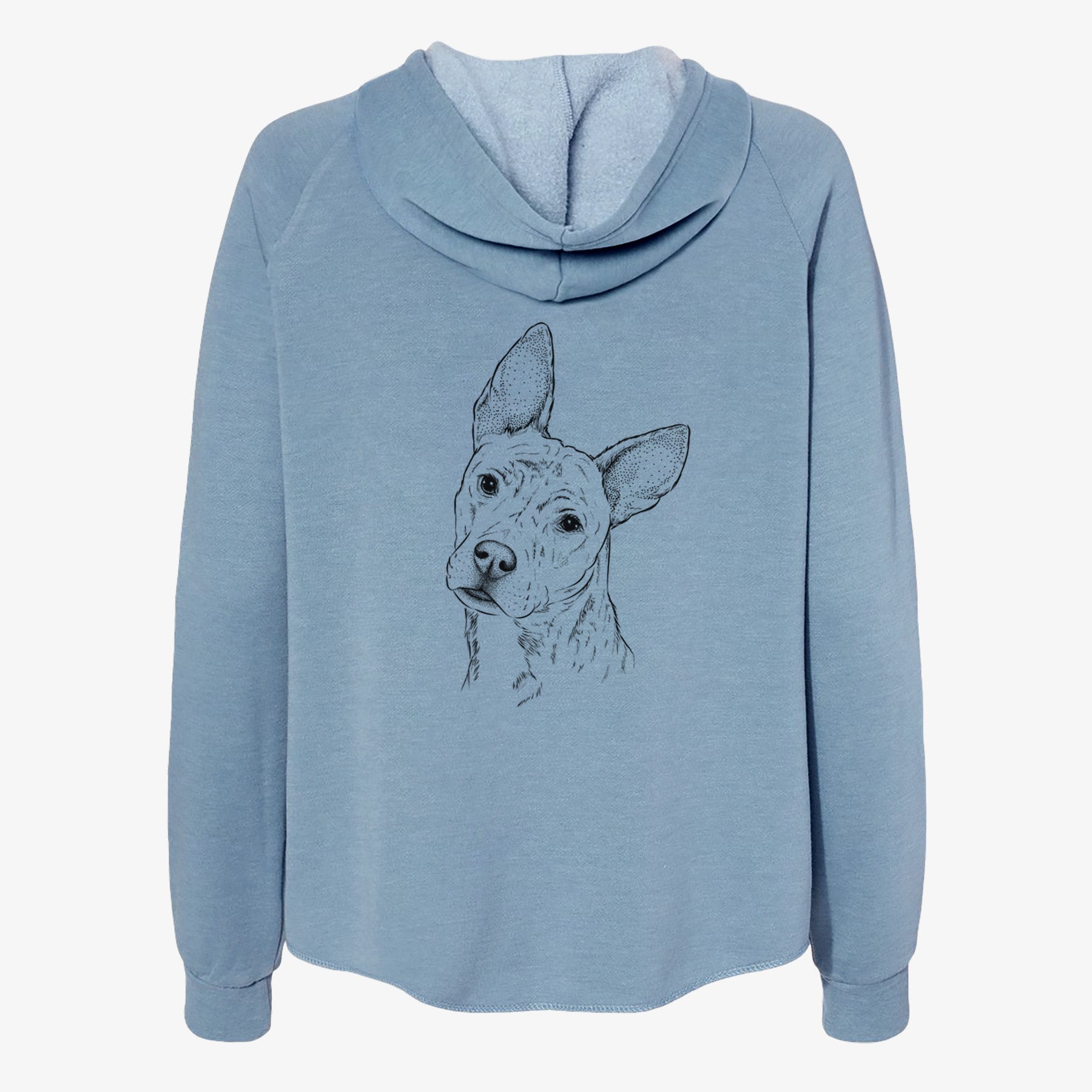 Diesel the Mixed Breed - Women's Cali Wave Zip-Up Sweatshirt