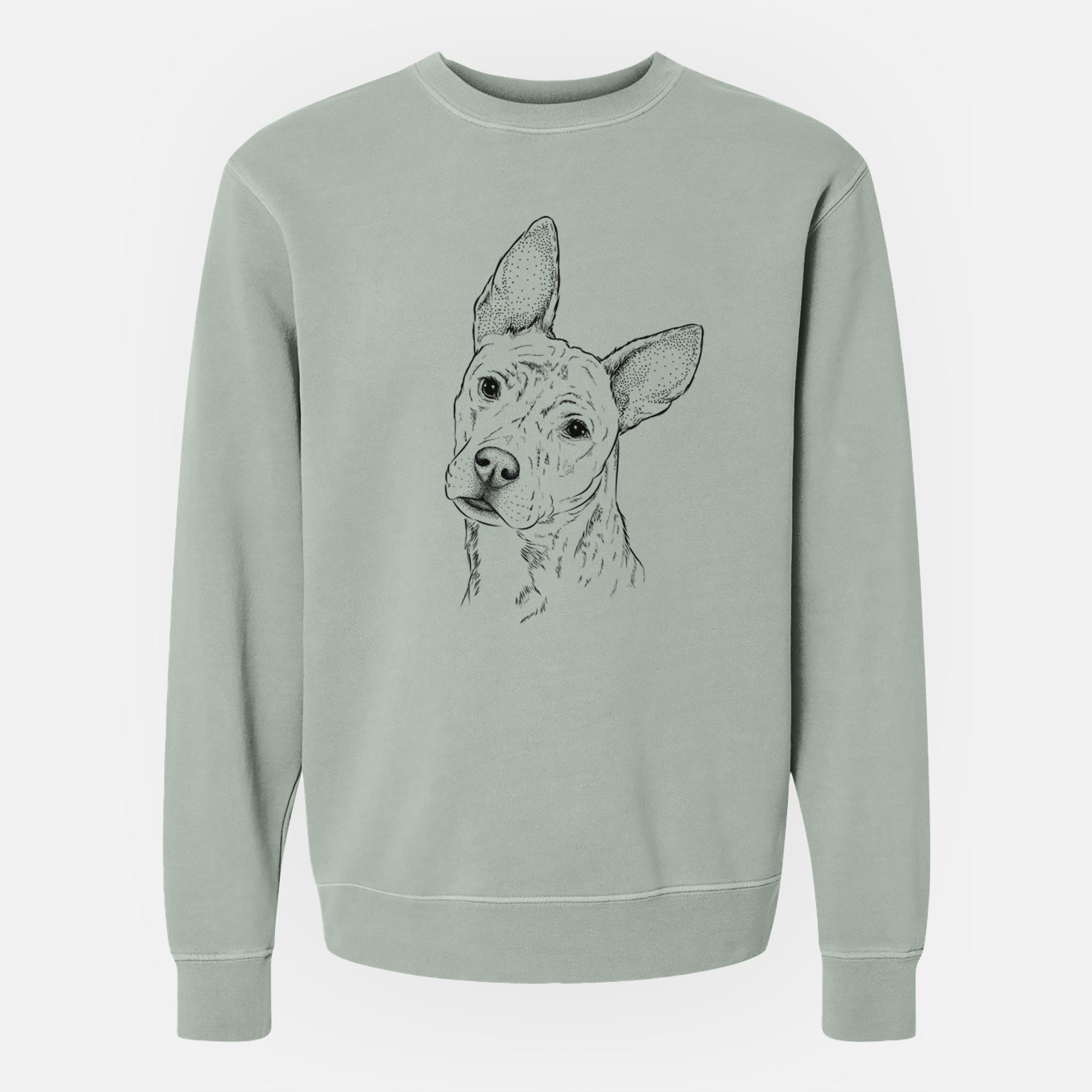 Bare Diesel the Mixed Breed - Unisex Pigment Dyed Crew Sweatshirt