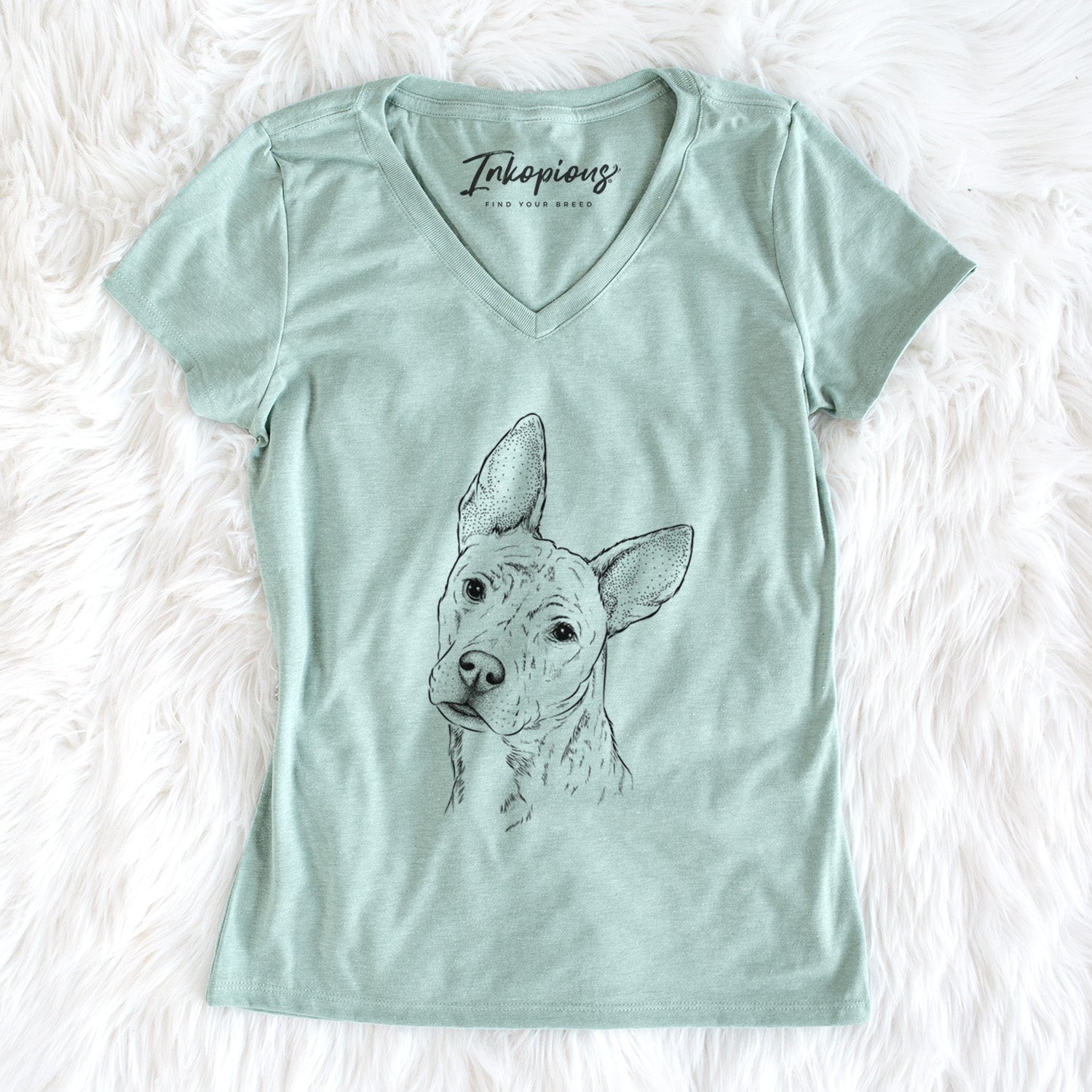 Bare Diesel the Mixed Breed - Women's V-neck Shirt