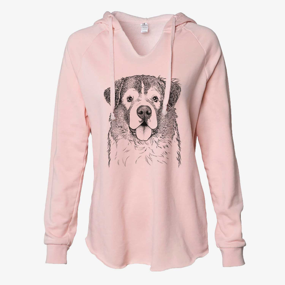 Dilly the Saint Bernard - Cali Wave Hooded Sweatshirt