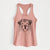 Dilly the Saint Bernard - Women's Racerback Tanktop