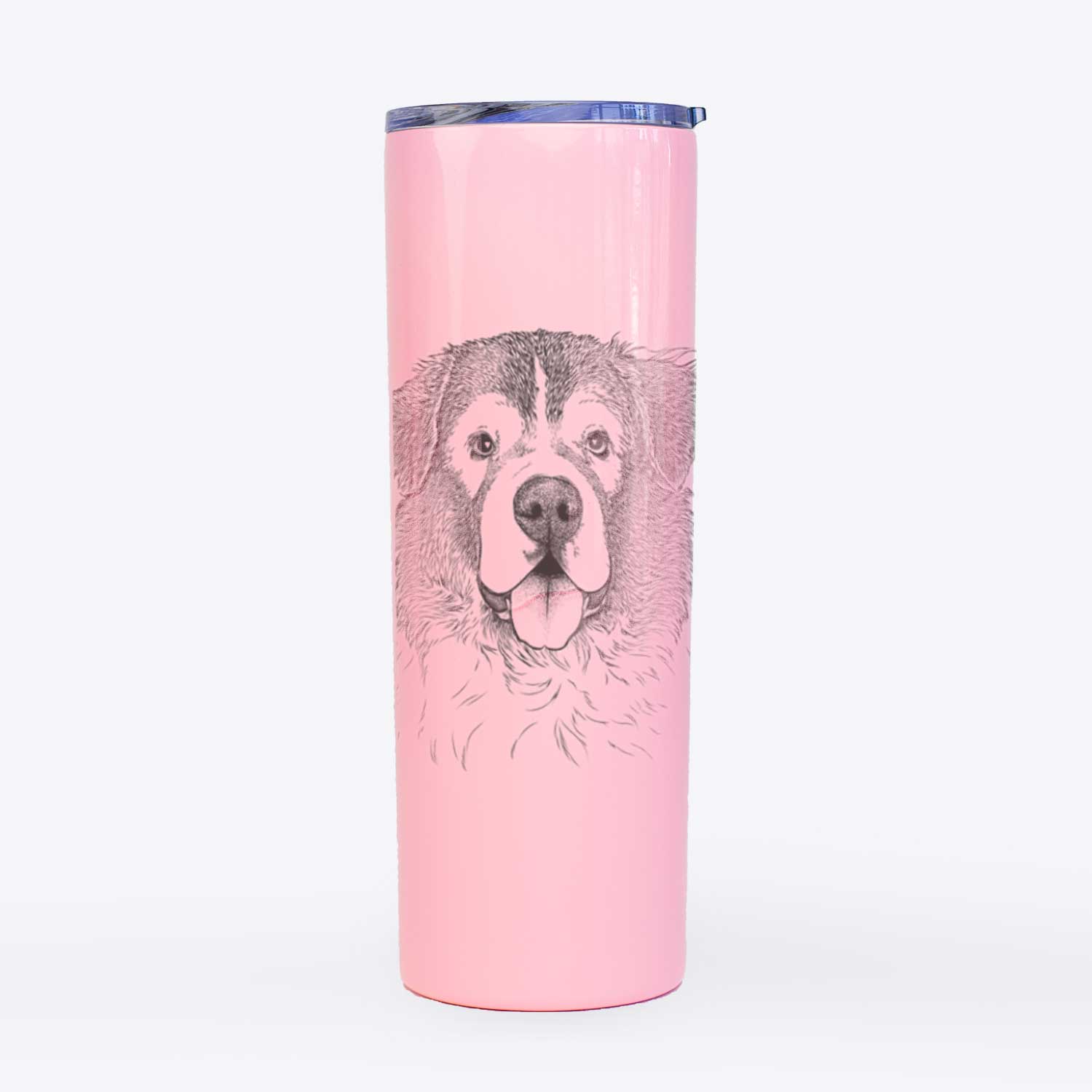 Dilly the Saint Bernard - 20oz Skinny Tumbler