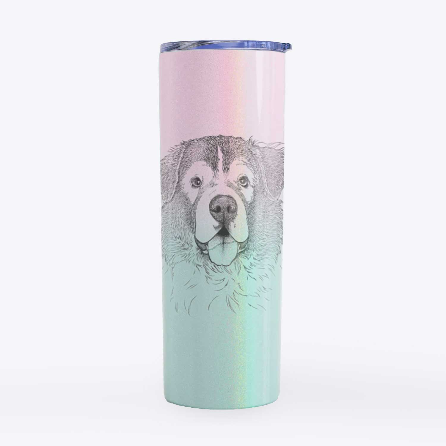 Dilly the Saint Bernard - 20oz Skinny Tumbler