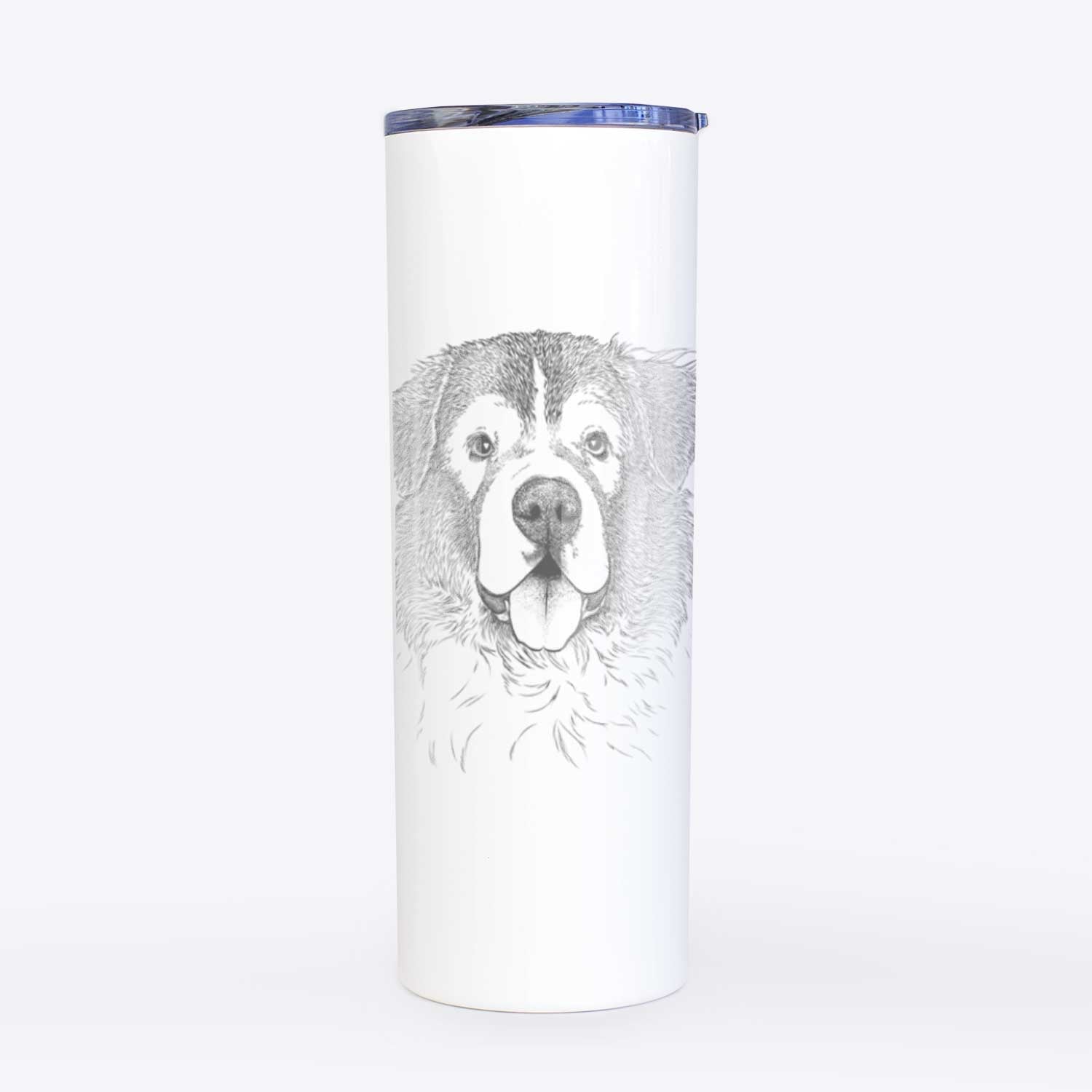 Dilly the Saint Bernard - 20oz Skinny Tumbler