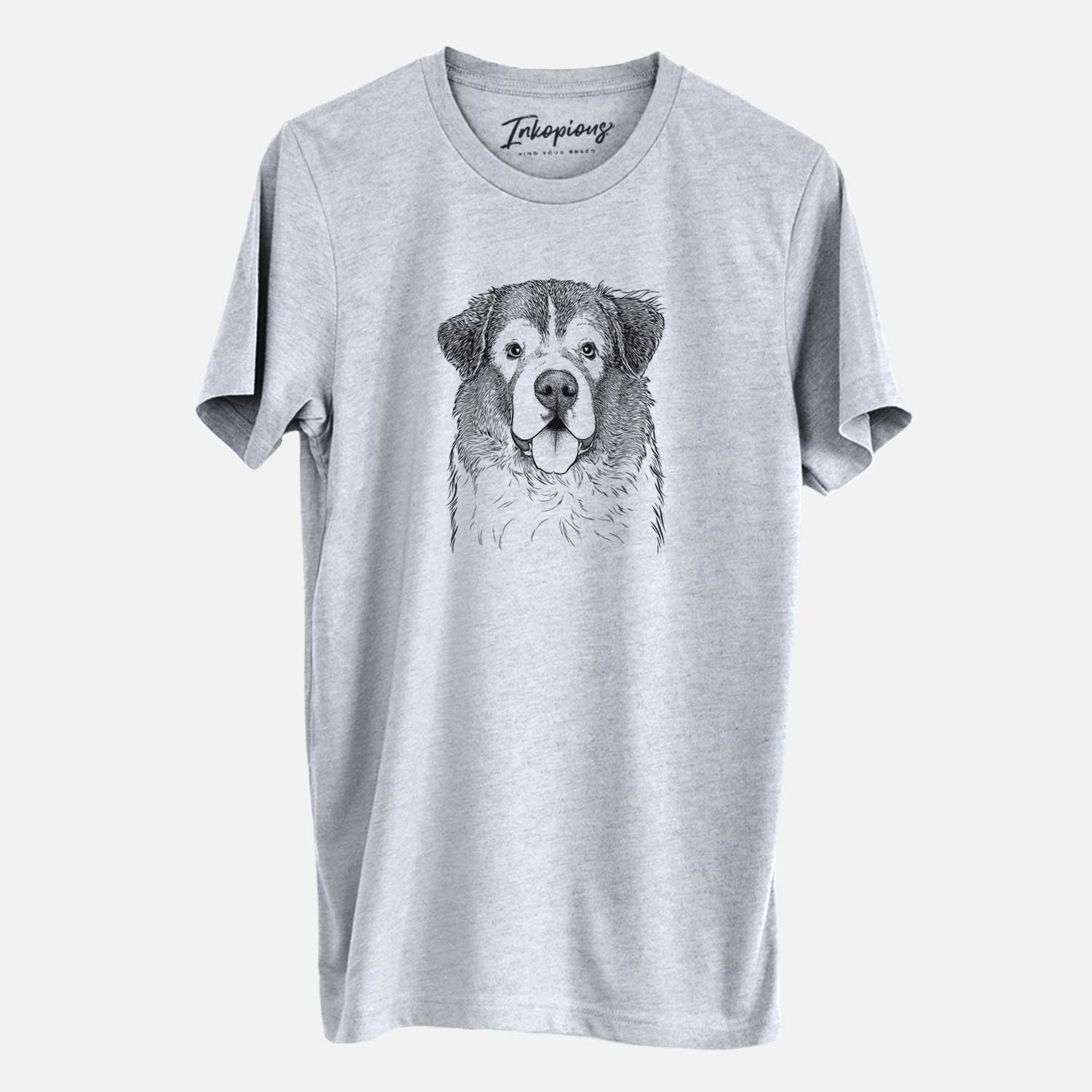 Bare Dilly the Saint Bernard - Unisex Crewneck