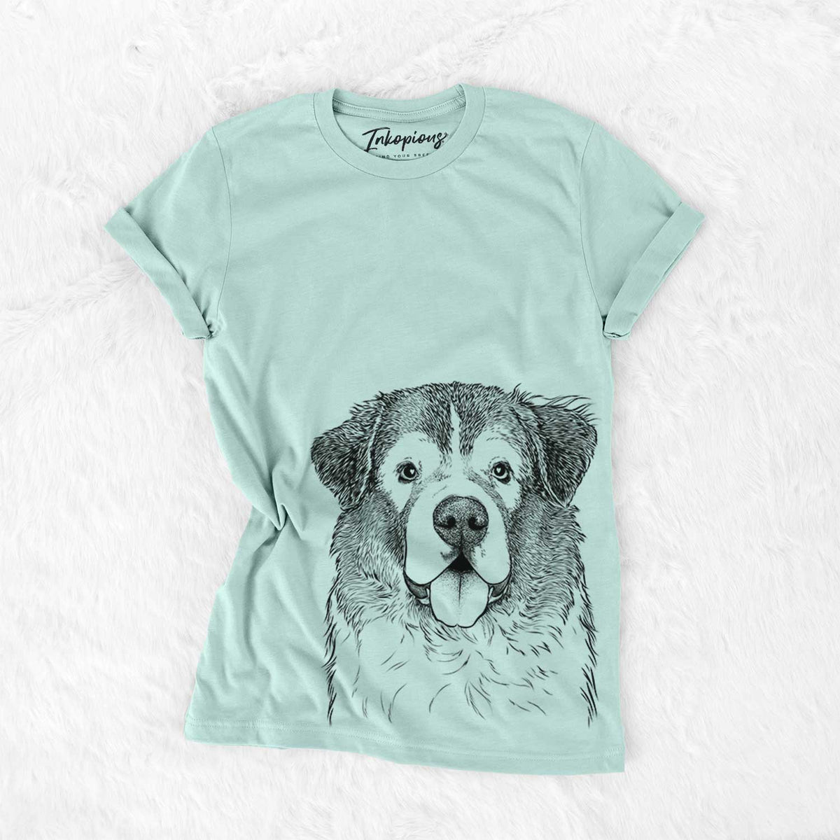 Dilly the Saint Bernard - Bella Canvas Unisex Crewneck