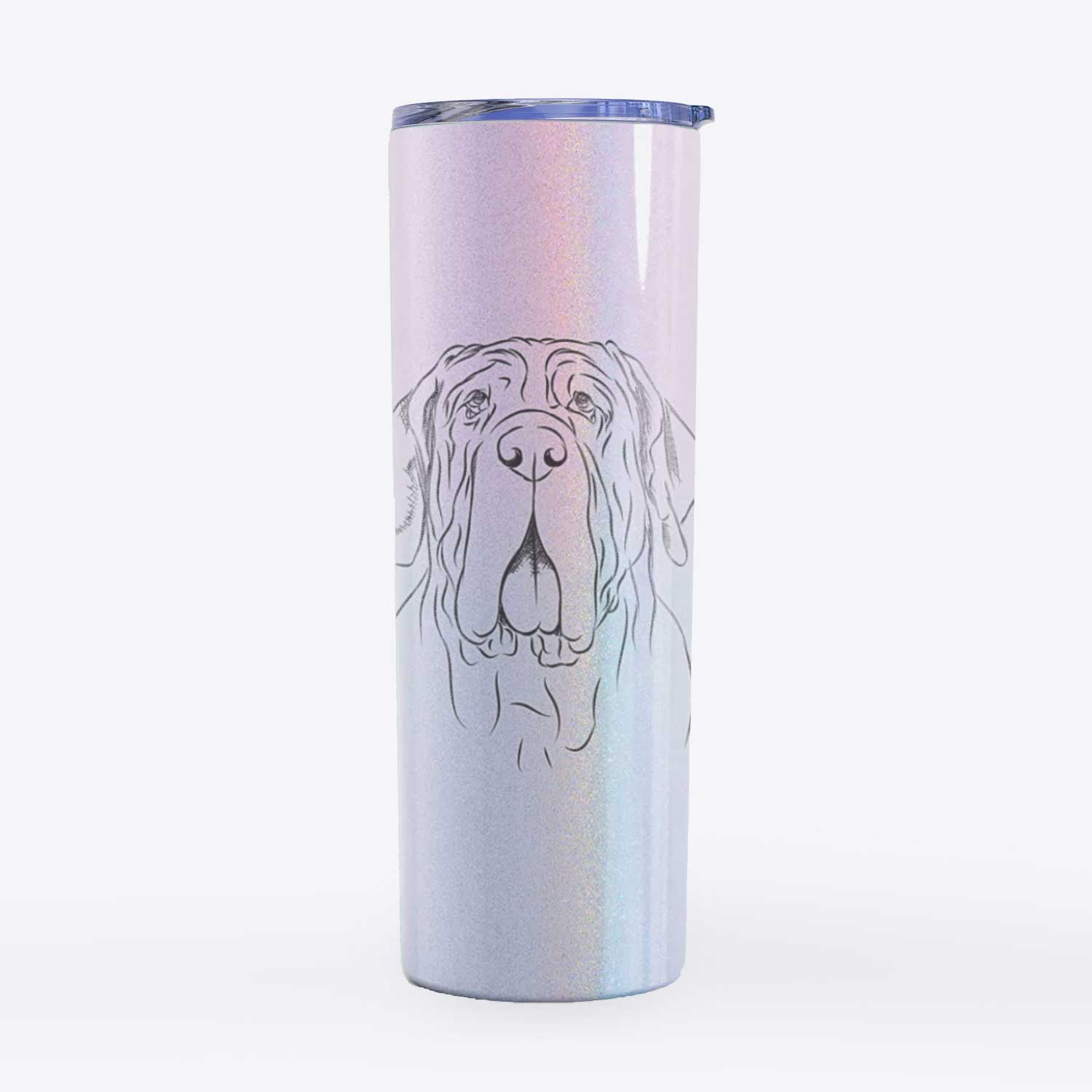 Dinah the Neapolitan Mastiff - 20oz Skinny Tumbler